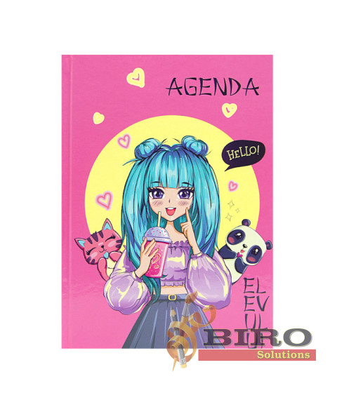 Agenda elevului NEW SCHOOL CITY 48 foi, copertă tare